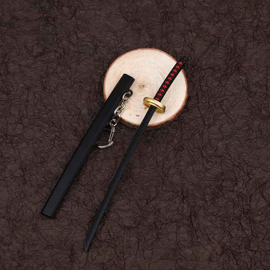 Demon Slayer Katana Keychains | 17cm Nichirin Sword Replicas | Tanjiro, Rengoku, Zenitsu & Sanemi | Geekzillaa
