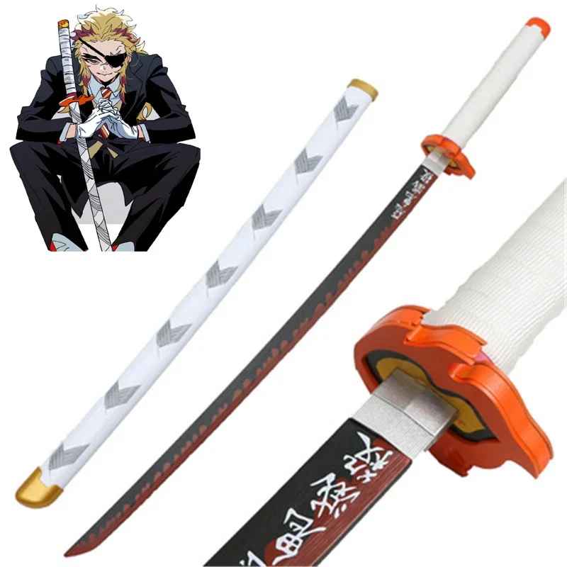 Premium Demon Slayer Hashira Nichirin Katana Replica – High-Quality Metallic Samurai Sword with Scabbard (Giyu, Rengoku, Tokito, Mitsuri)