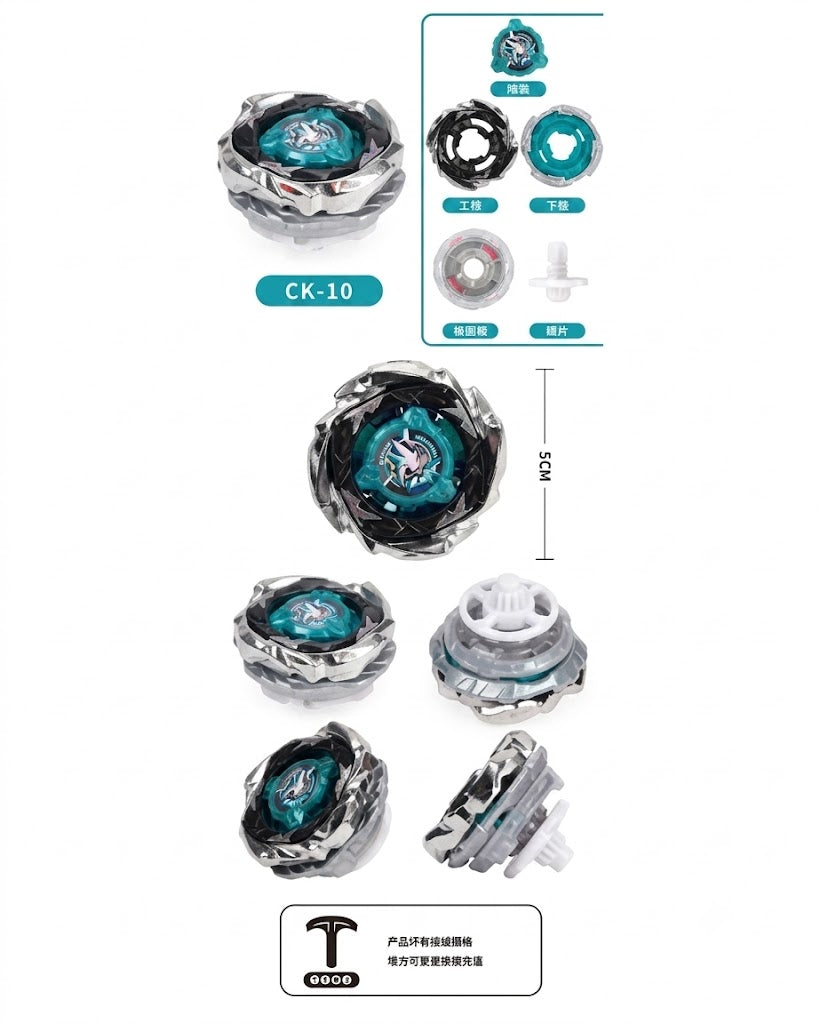 Beyblade X Metal Fusion Battling Tops – Premium High-Velocity Custom Spinners | Geekzilla