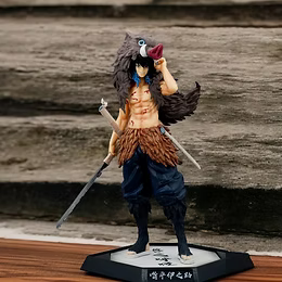 Demon Slayer Inosuke Hashibira Figure – Premium Beast Breathing Unmasked Collectible | Geekzilla
