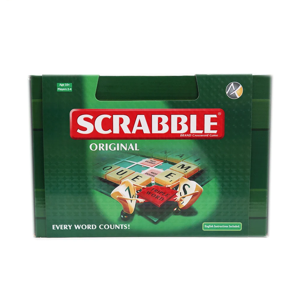 Scrabble Original Board Game – Classic Crossword Word Game | Geekzilla
