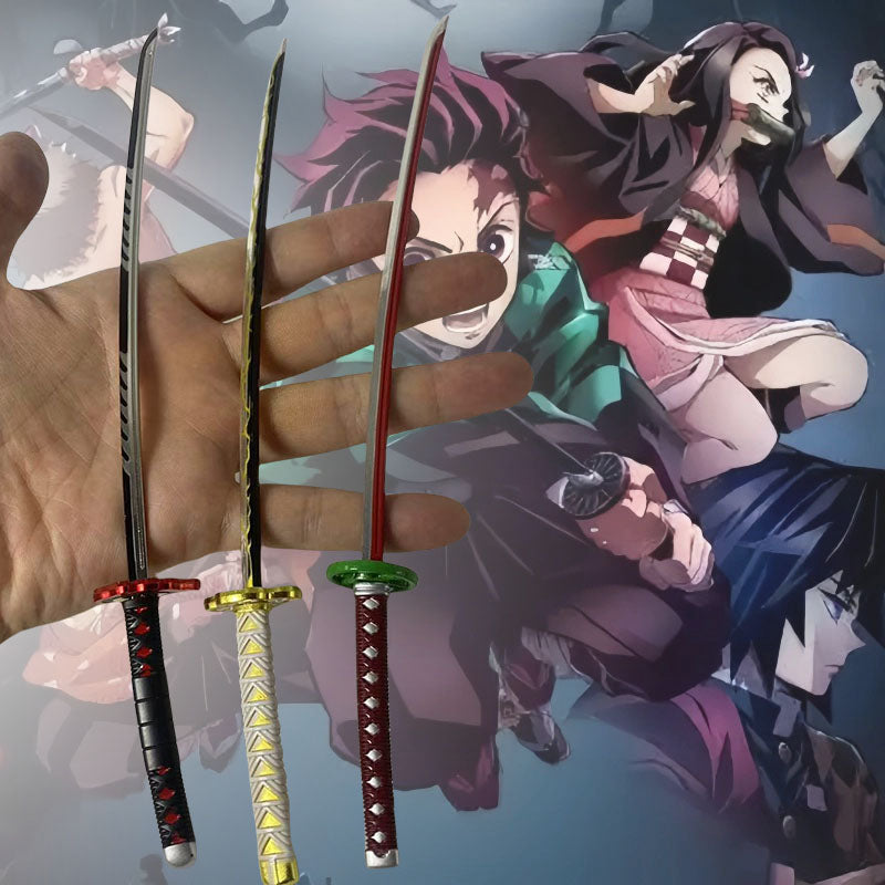 Demon Slayer 26cm Nichirin Blade Replica – Premium Metal Hashira Katana Collection