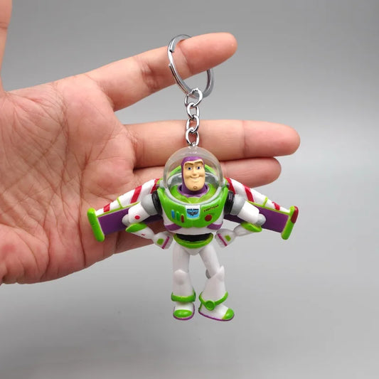 TOY STORY "BUZZ LIGHTYEAR" 3D FIGURE PVC KEYCHAIN