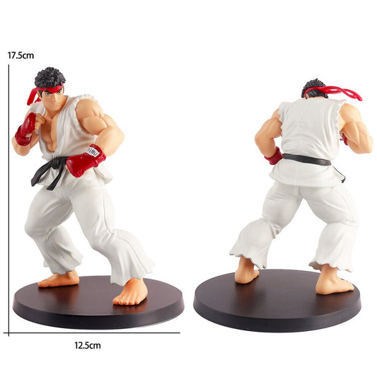 Street Fighter Ryu Collectible Figure – 17.5cm Classic White Gi Action Statue