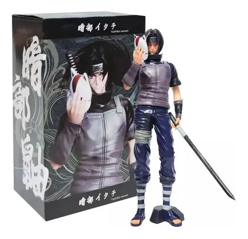 NARUTO SHIPPUDEN ITACHI UCHIHA ANBU BLACK OPS ACTION FIGURE