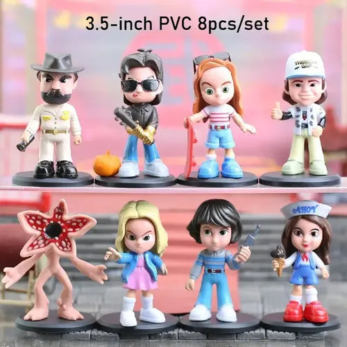 STRANGER THINGS MINI FIGURE COLLECTIBLE SET