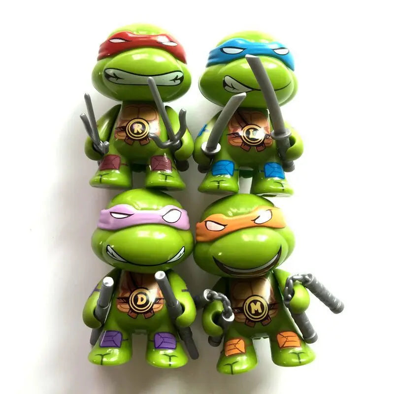 TEENAGE MUTANT NINJA TURTLES (TMNT) MINI FIGURE SET