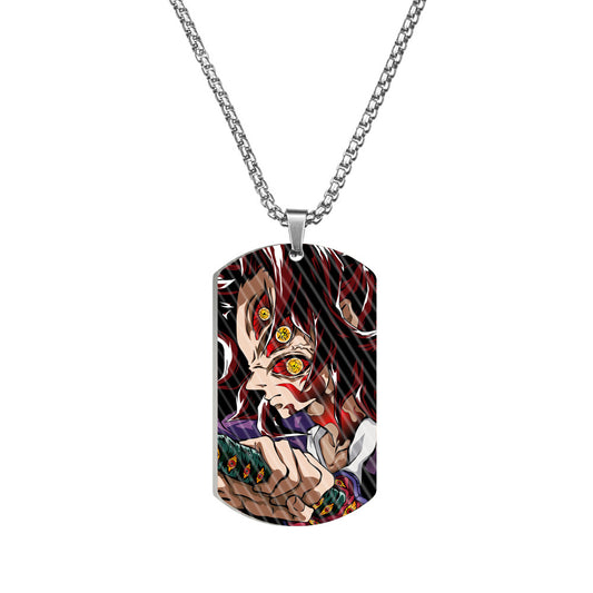 DEMON SLAYER "KOKUSHIBO" UPPER MOON ONE PREMIUM PENDANT