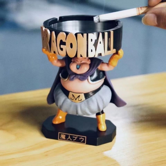 Dragon Ball Majin Buu Desktop Ashtray – Collectible Anime Figurine Holder