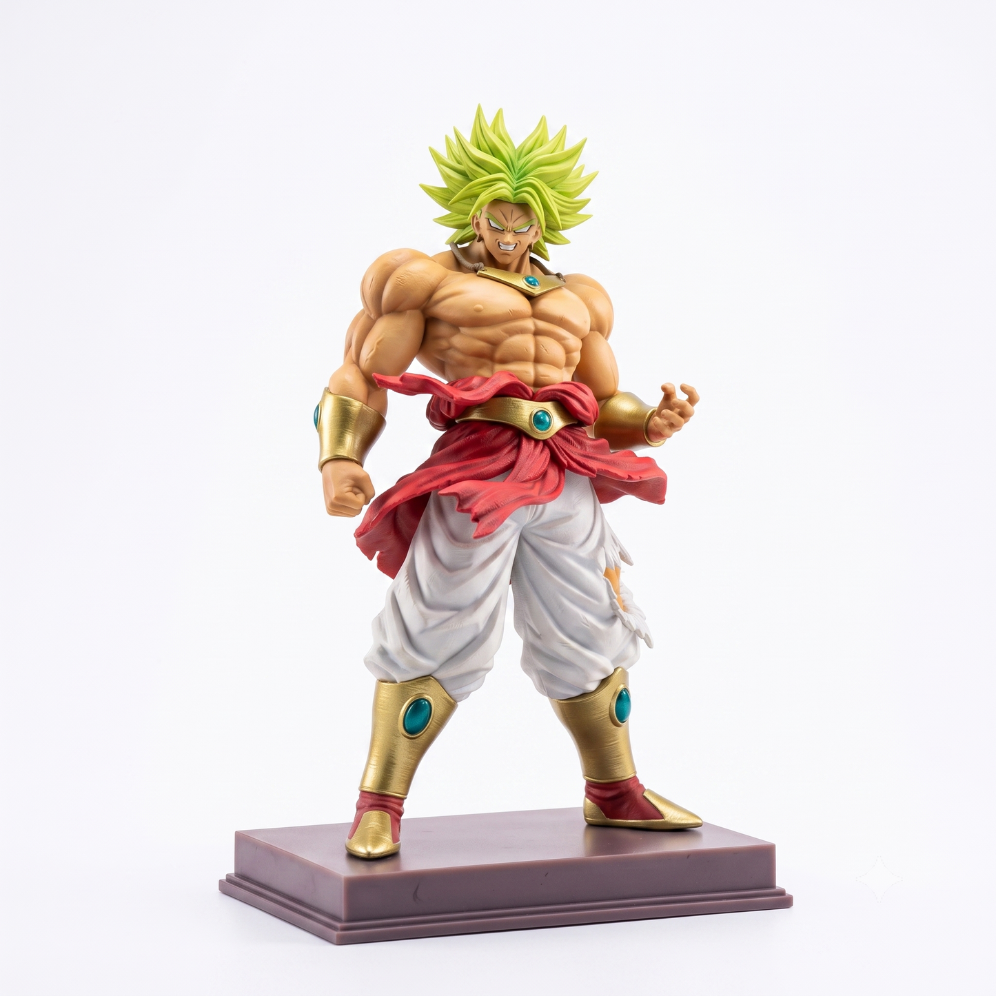 Dragon Ball Z LSSJ Broly PVC Anime Statue Figure – Green Hair Collectible