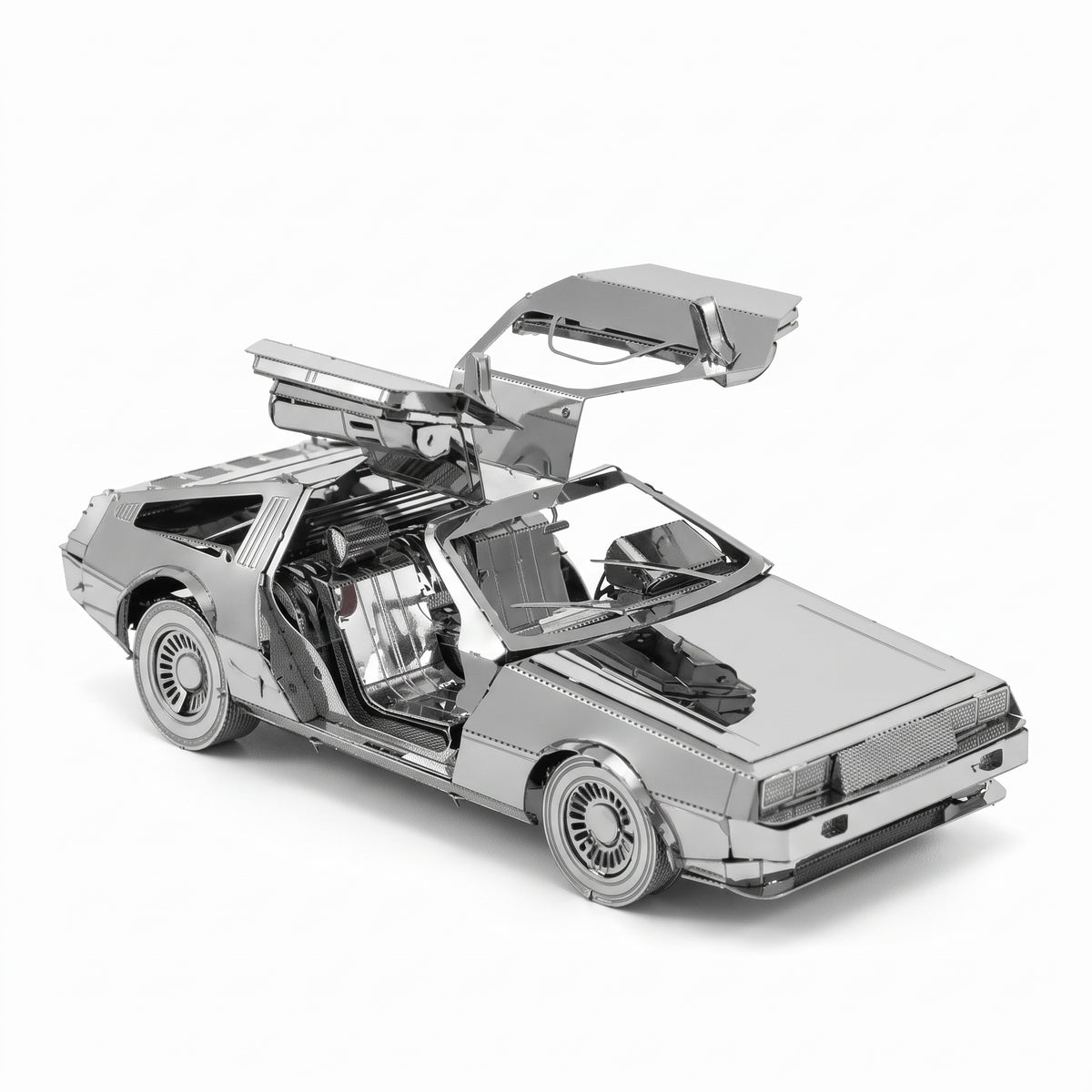 3D Metallic DIY DeLorean Model Kit | Back to the Future Puzzle