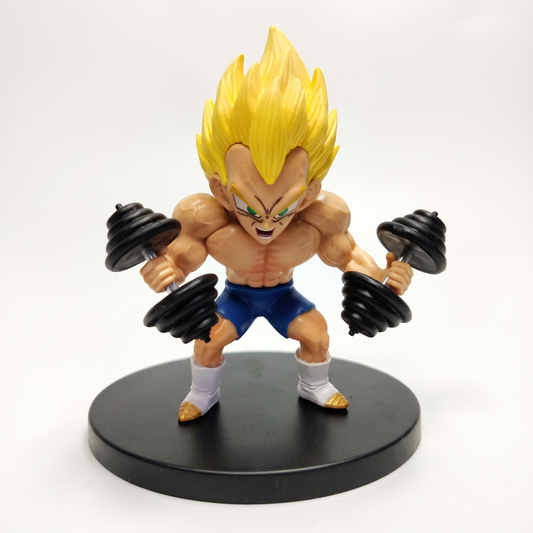 DRAGON BALL Z "GYM VEGETA" SUPER SAIYAN WEIGHTLIFTING FIGURE
