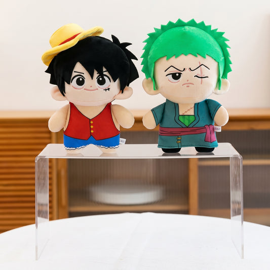 One Piece Luffy & Zoro Plushie Set | Straw Hat Anime Plush Toys