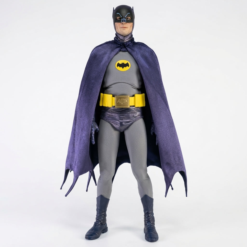 DC Comics Classic 1966 Batman Action Figure – Premium Retro Adam West Style Collectible | Geekzilla