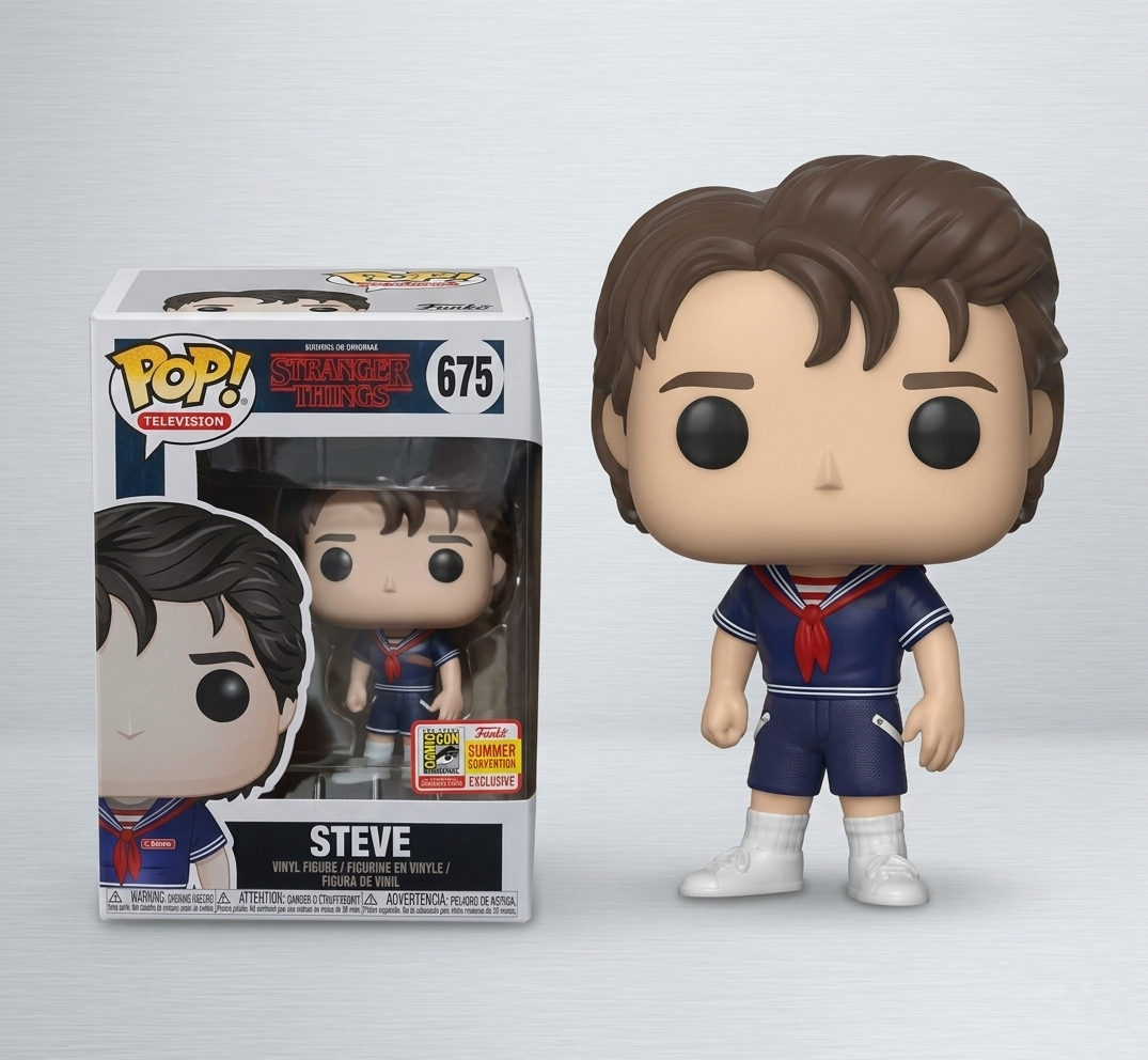 STRANGER THINGS "STEVE HARRINGTON" (SCOOPS AHOY) FUNKO POP! VINYL FIGURE