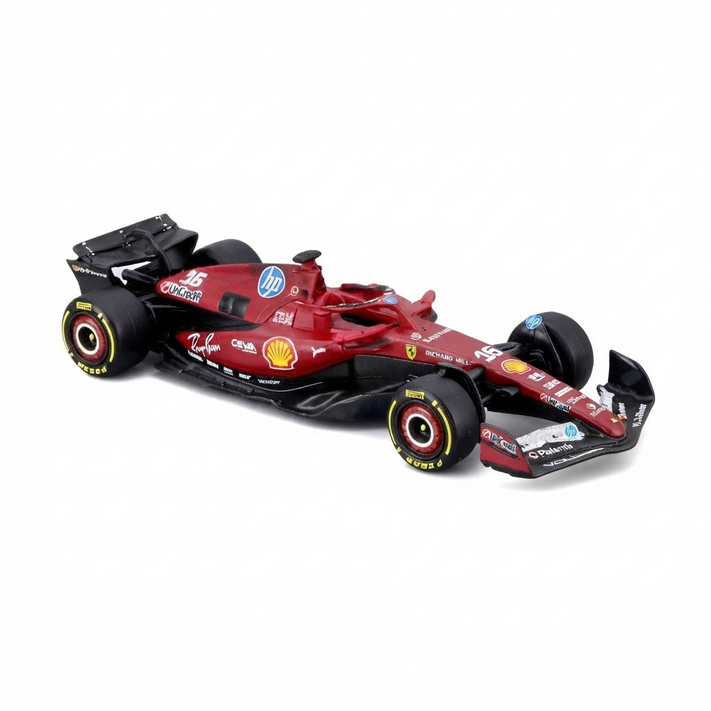 Bburago 1:64 Formula 1 Diecast Model Car - Mercedes W16 & Ferrari SF-25 Collection