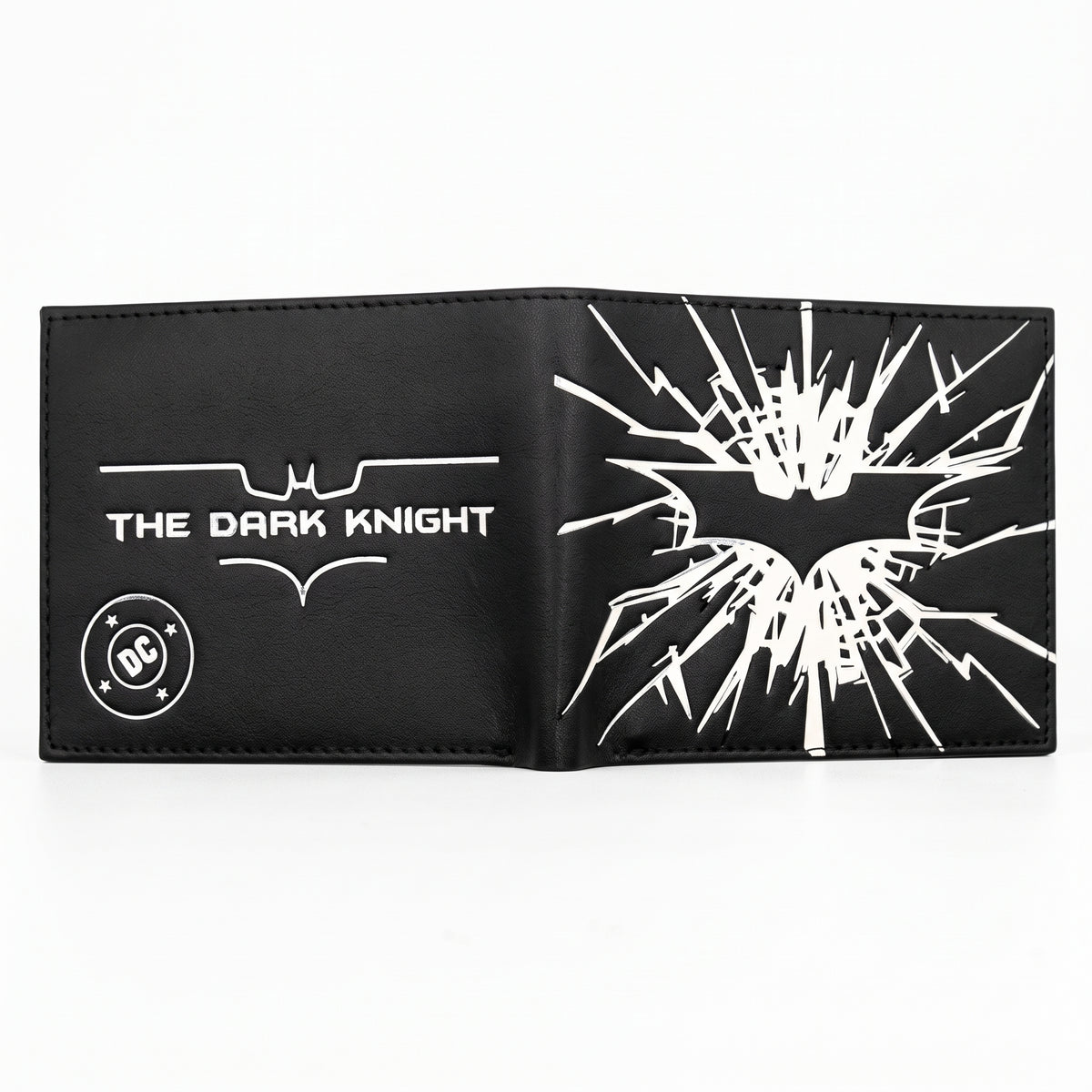 DC Comics Batman The Dark Knight Shattered Glass Bifold Wallet