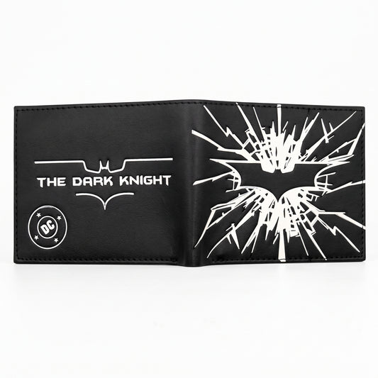 DC Comics Batman The Dark Knight Shattered Glass Bifold Wallet