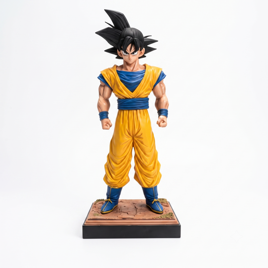 Dragon Ball Z Son Goku Base Form Figure Statue – Collectible Anime Model