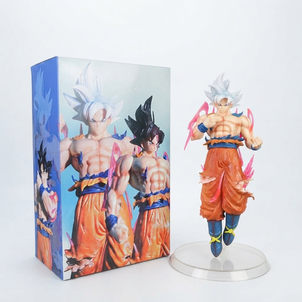 Dragon Ball Super Ultra Instinct Goku Figure – Premium Floating Battle Stance Collectible | Geekzilla