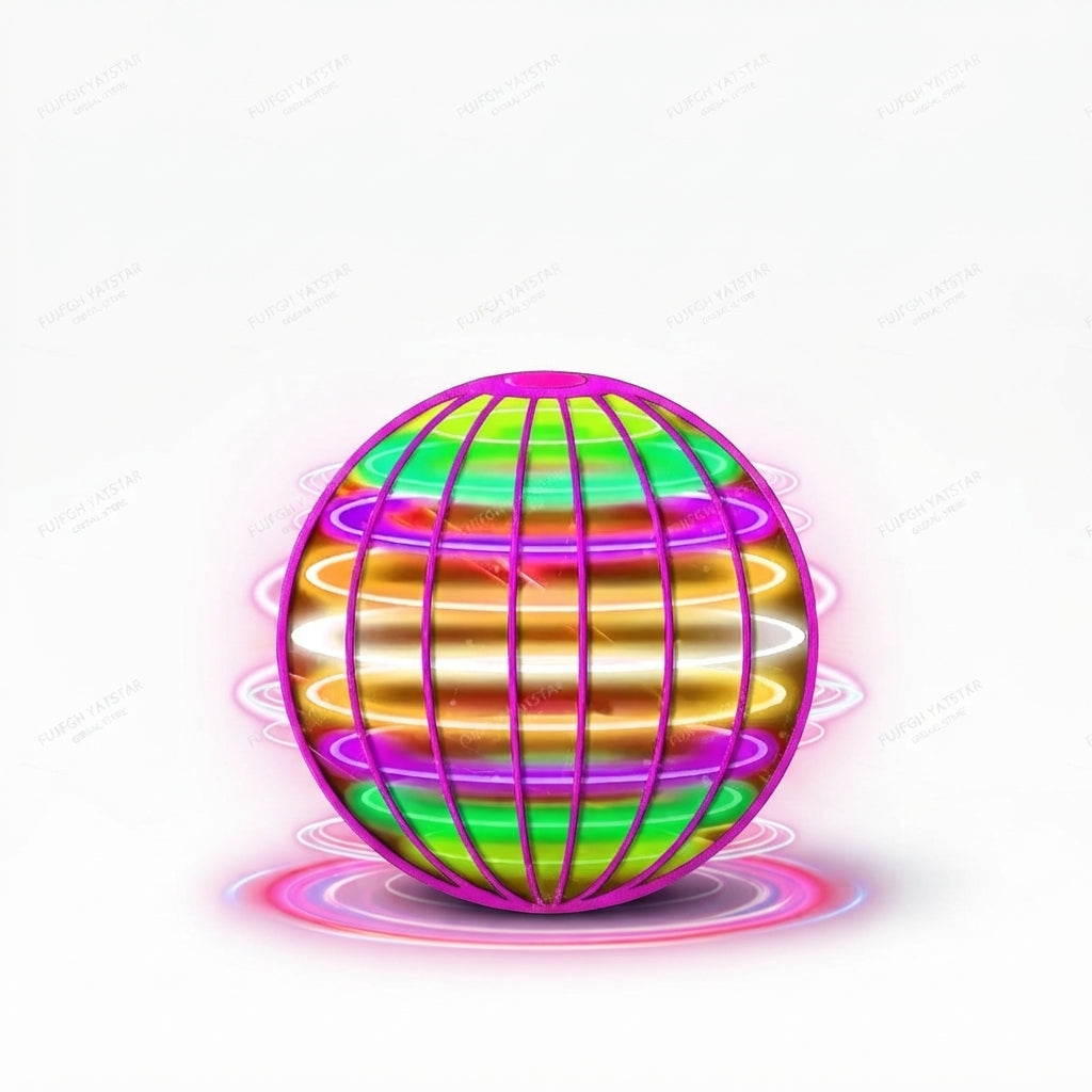 Cosmic Hover Spinner Orb – Premium Kinetic LED Boomerang Flying Ball | Geekzilla