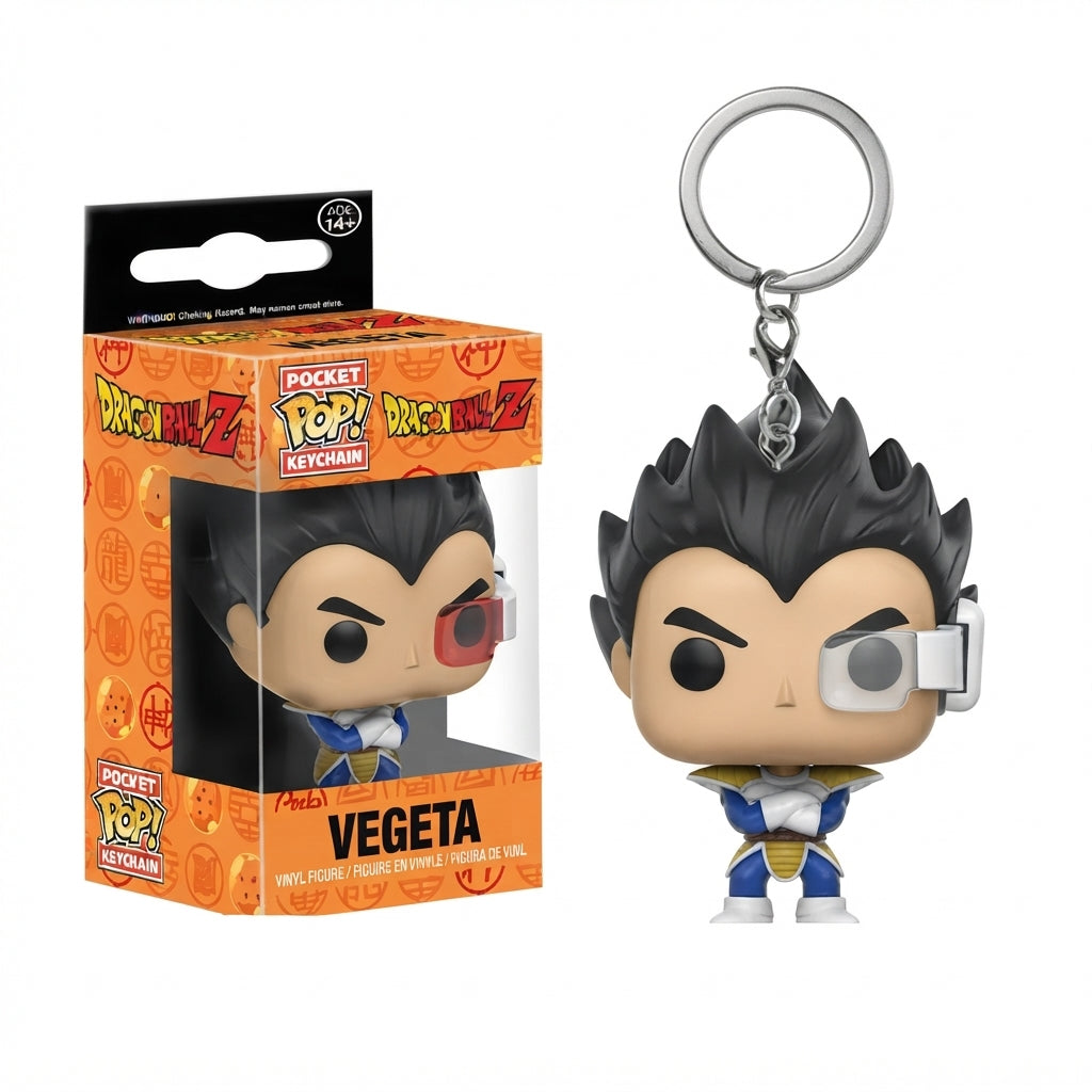 Dragon Ball Funko Pop! Keychain Assortment – Collectible Anime Vinyl Key Ring | Geekzilla
