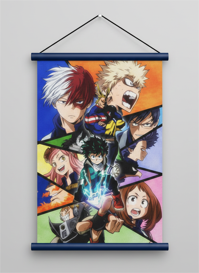 My Hero Academia "Class 1-A Heroes" Wall Scroll
