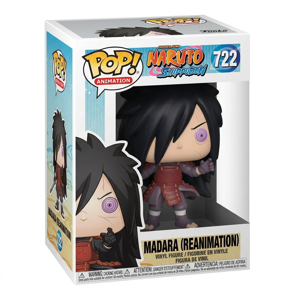 Madara Uchiha (Reanimated) #722 Funko Pop! Animation – Naruto Shippuden Vinyl Figure | Geekzilla