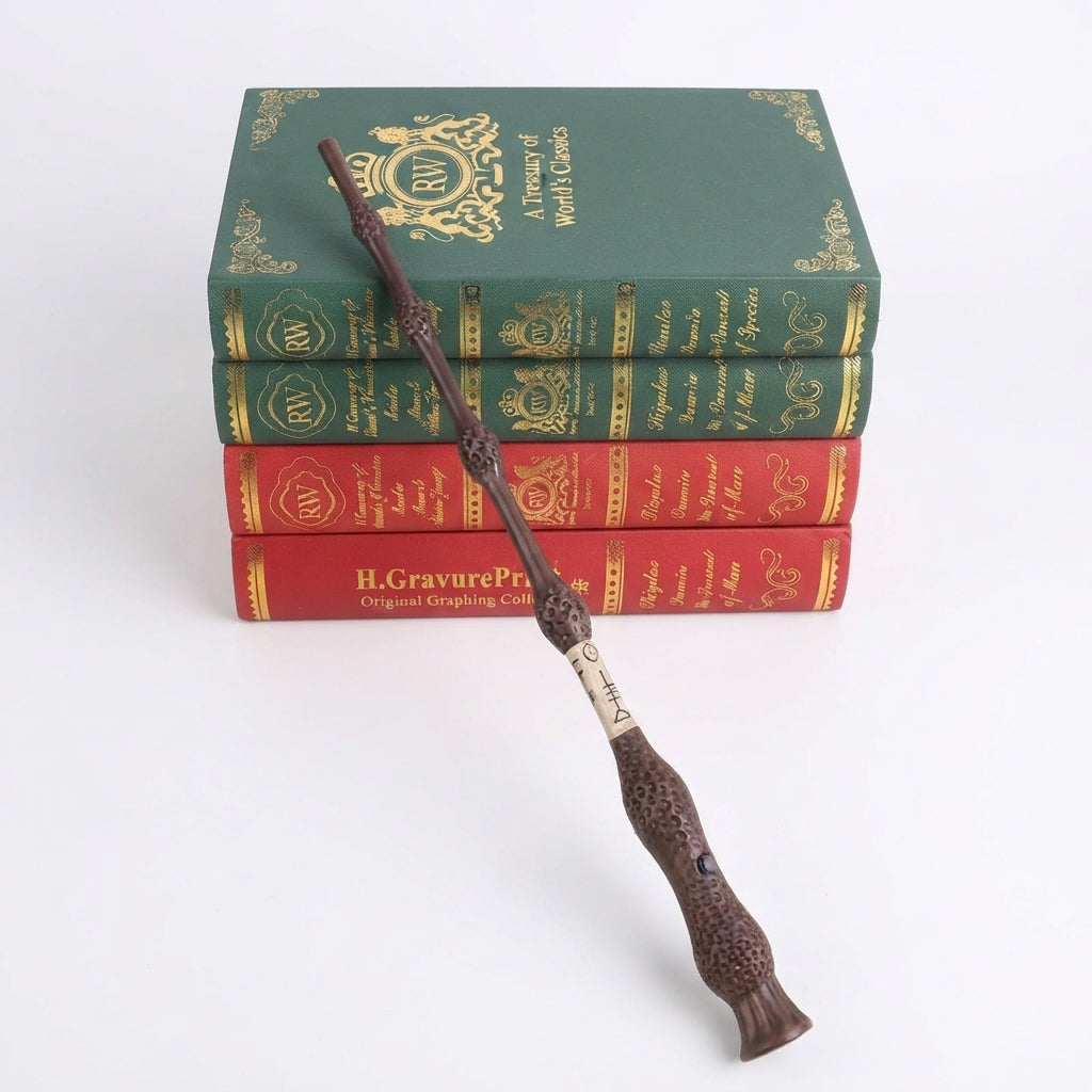 Incendio Fire-Shooting Wizarding Wand – Premium Electronic Cosplay Replica | Geekzilla