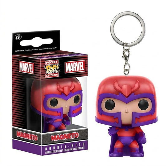 Magneto Marvel Funko Pop! Keychain – X-Men Vinyl Figure Key Ring | Geekzilla