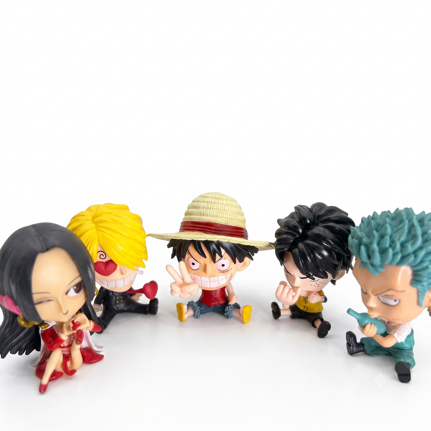 🏴‍☠️ One Piece Chibi Figure Set – Doflamingo & Luffy