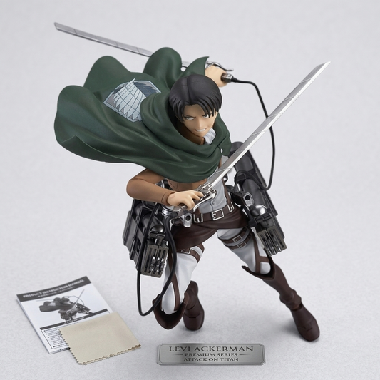 Attack on Titan: Levi Ackerman Premium Series Articulated Action Figure