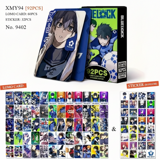 Blue Lock "Egoist Selection" Lomo Cards - 92 Piece Mega Collector Set
