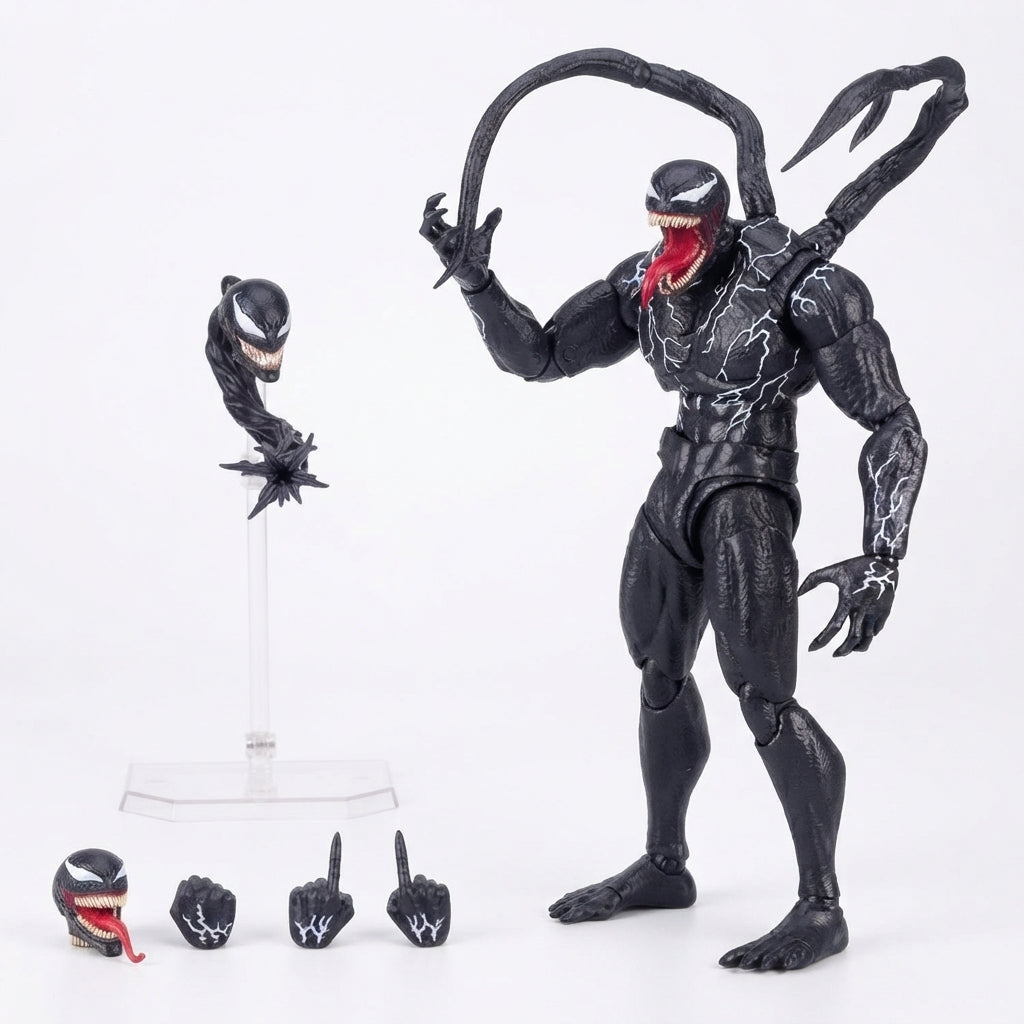 Venom: Let There Be Carnage Action Figure – Marvel Collectible Model with Symbiote Accessories | Geekzilla