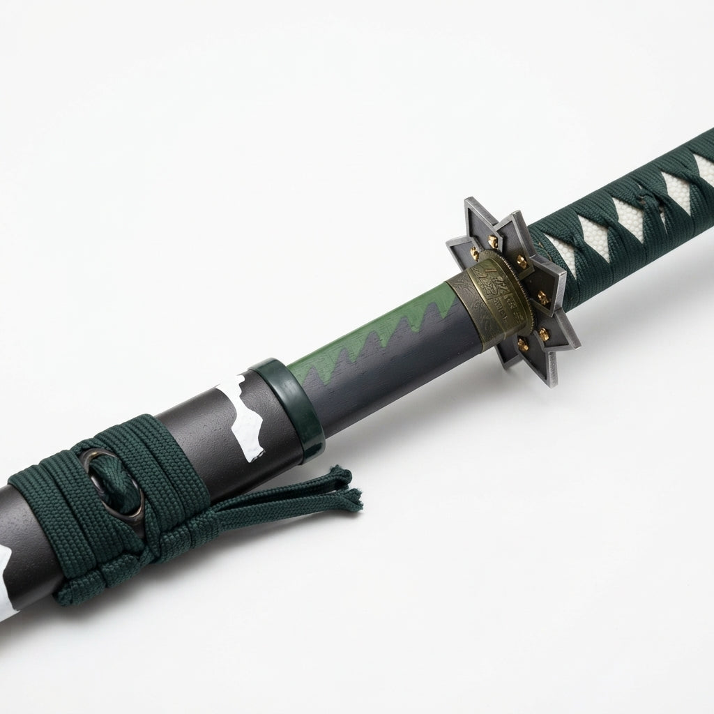 Sanemi Shinazugawa Metallic Katana Replica – Demon Slayer High-Quality Sword | Geekzilla