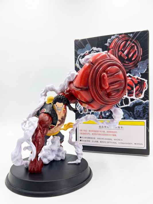 One Piece Figure Wano Gear 4 Luffy 2 Head Pieces