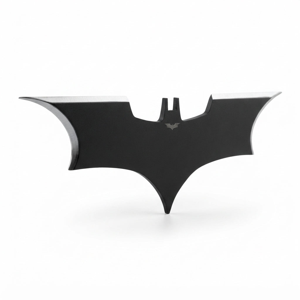 Batman Metallic Throwing Batarang Replica Assortment – Solid Steel Collectible | Geekzilla