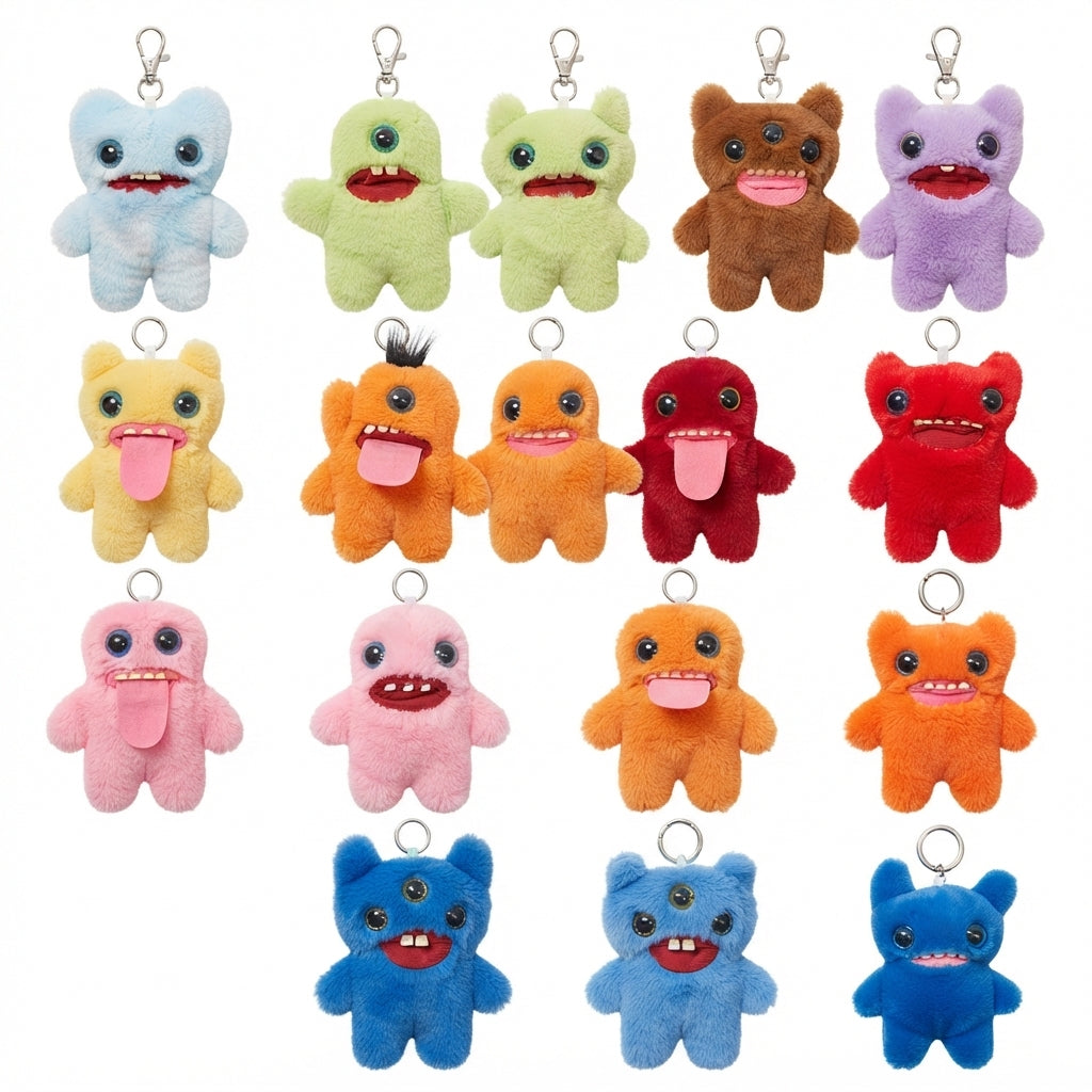 Fuggler Funny Ugly Monster Plush Keychains – Premium Weirdo Toy Collection | Geekzilla
