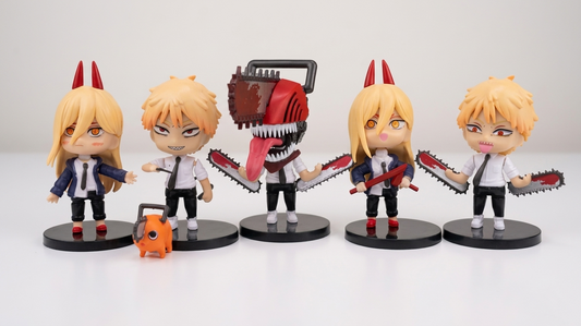 CHAINSAW MAN MINI ACTION FIGURE SET (5-PIECE COLLECTOR'S EDITION)