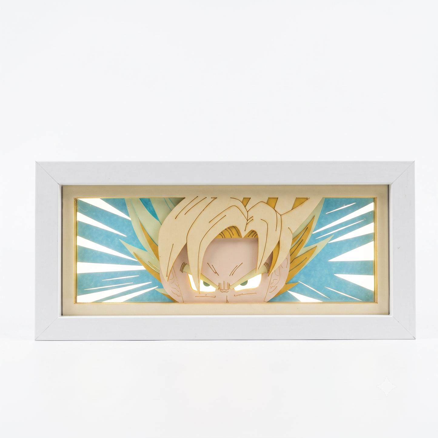 Goku "Ultimate Spirit Bomb" Multi-Layered RGB Light Box