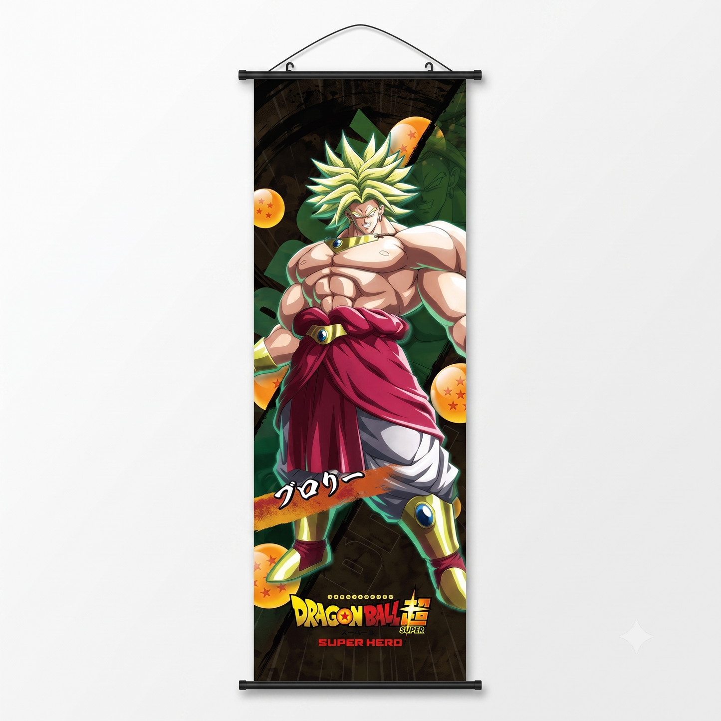 Dragon Ball Wall Scroll Collection – Vegeta, Goku & Saiyan Warriors