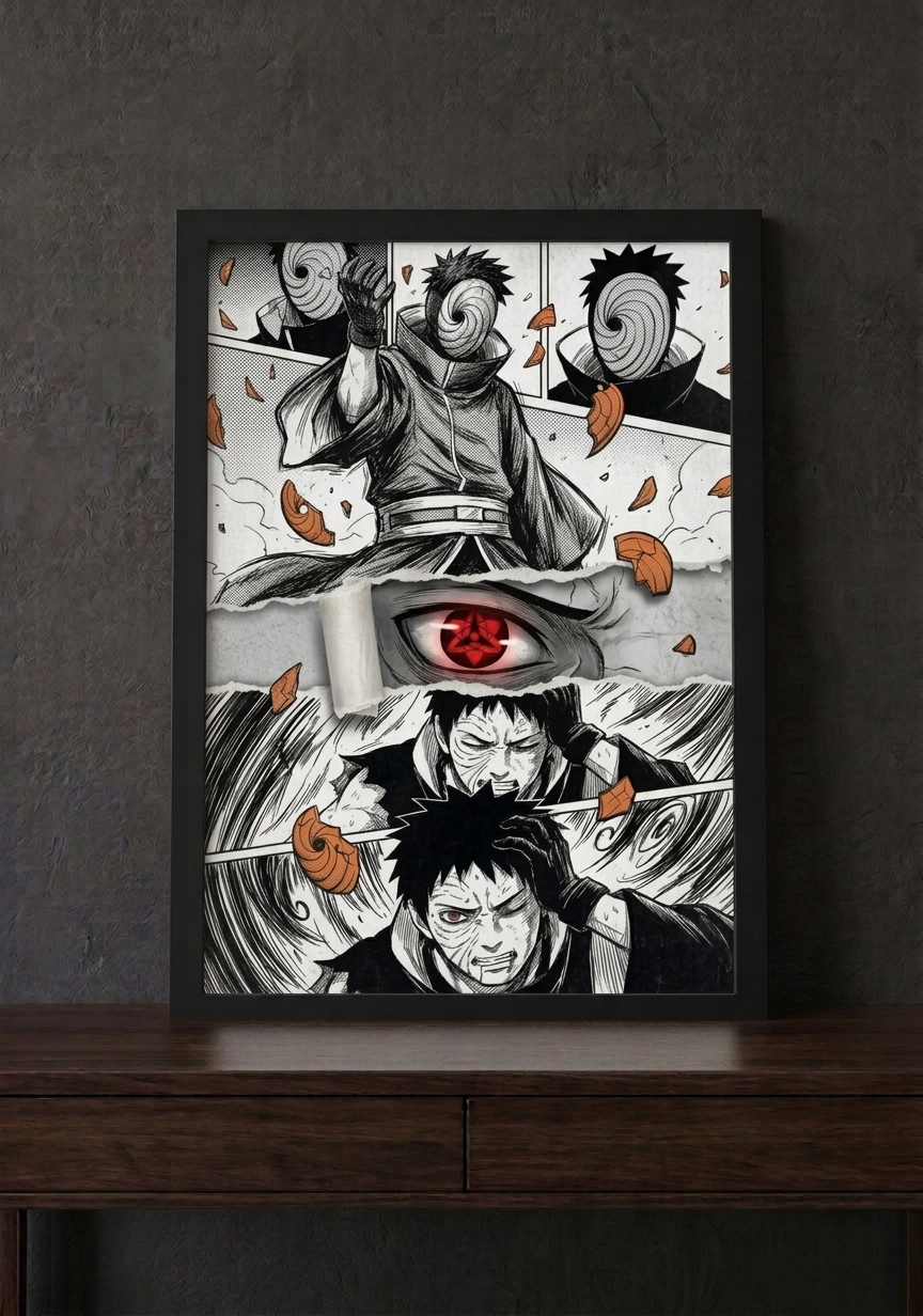 Iconic Series: Premium Glass-Front Framed Art Collection