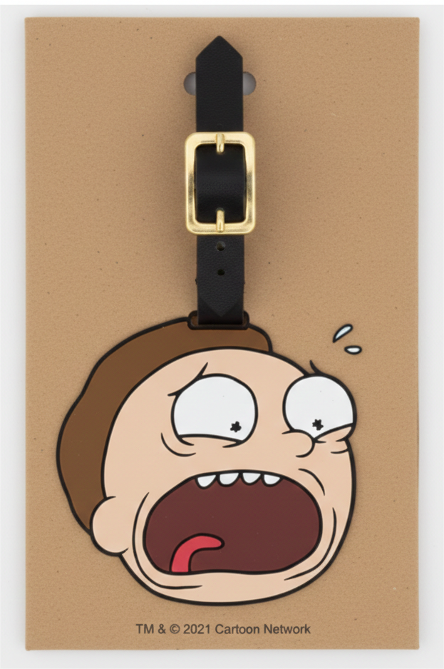 Rick and Morty "Morty Smith" Rubber Luggage Tag