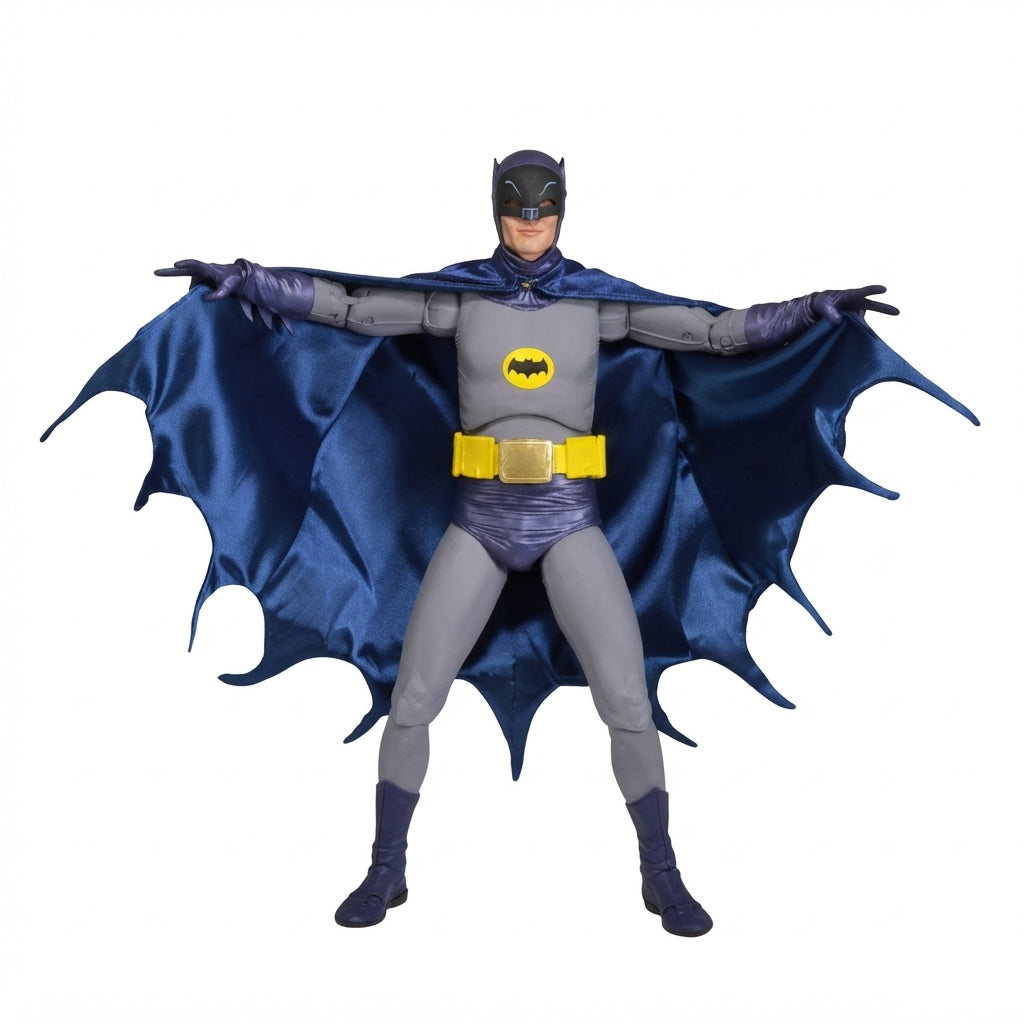 DC Comics Classic 1966 Batman Action Figure – Premium Retro Adam West Style Collectible | Geekzilla