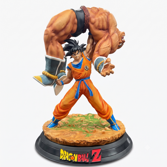 Dragon Ball Son Goku vs Nappa Figure – 23cm Anime Statue