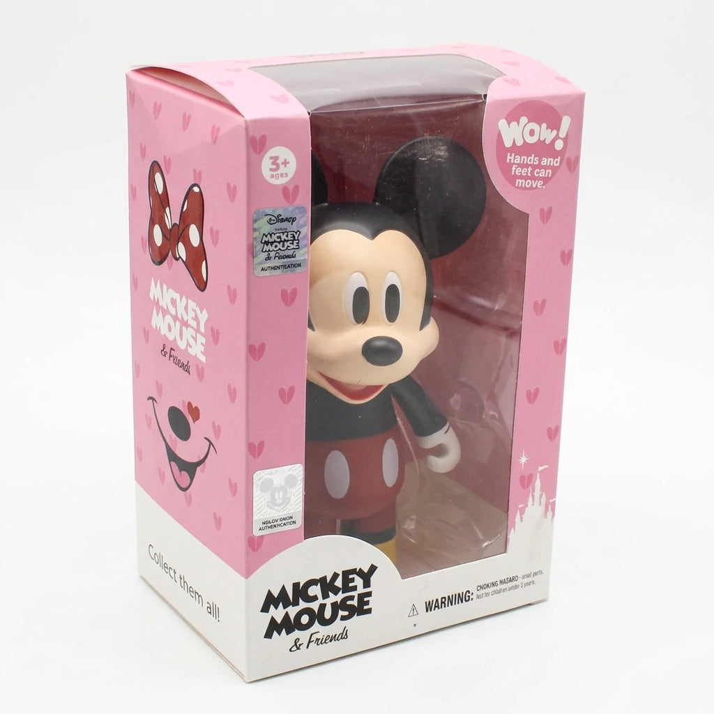 Disney Mickey Mouse & Friends Collectible Vinyl Figure – Classic Character Toy with Pink Box | Geekzilla