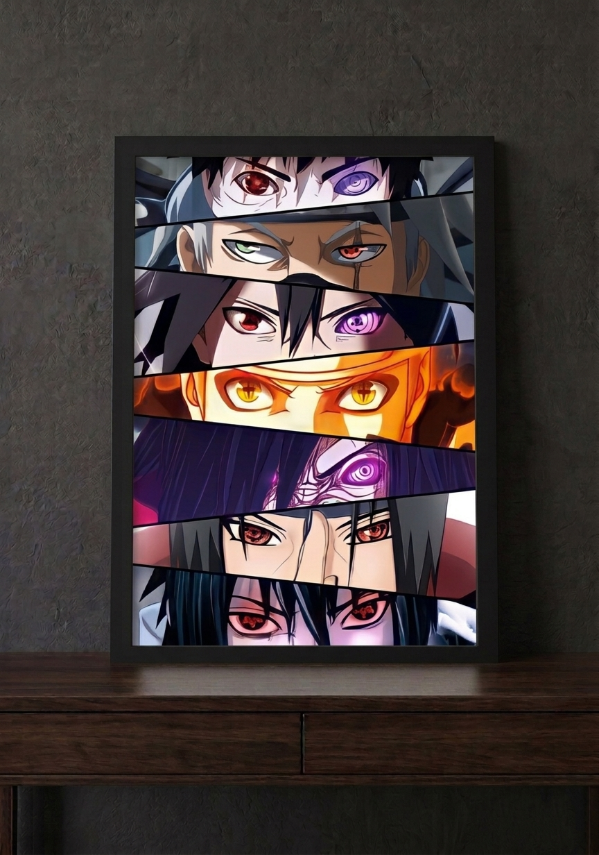 Iconic Series: Premium Glass-Front Framed Art Collection