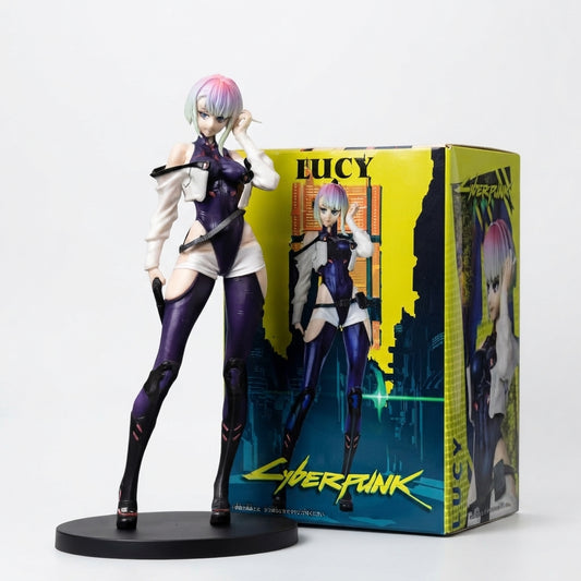 Cyberpunk Lucy Action Figure – Premium Anime Edgerunners Netrunner Collectible | Geekzilla