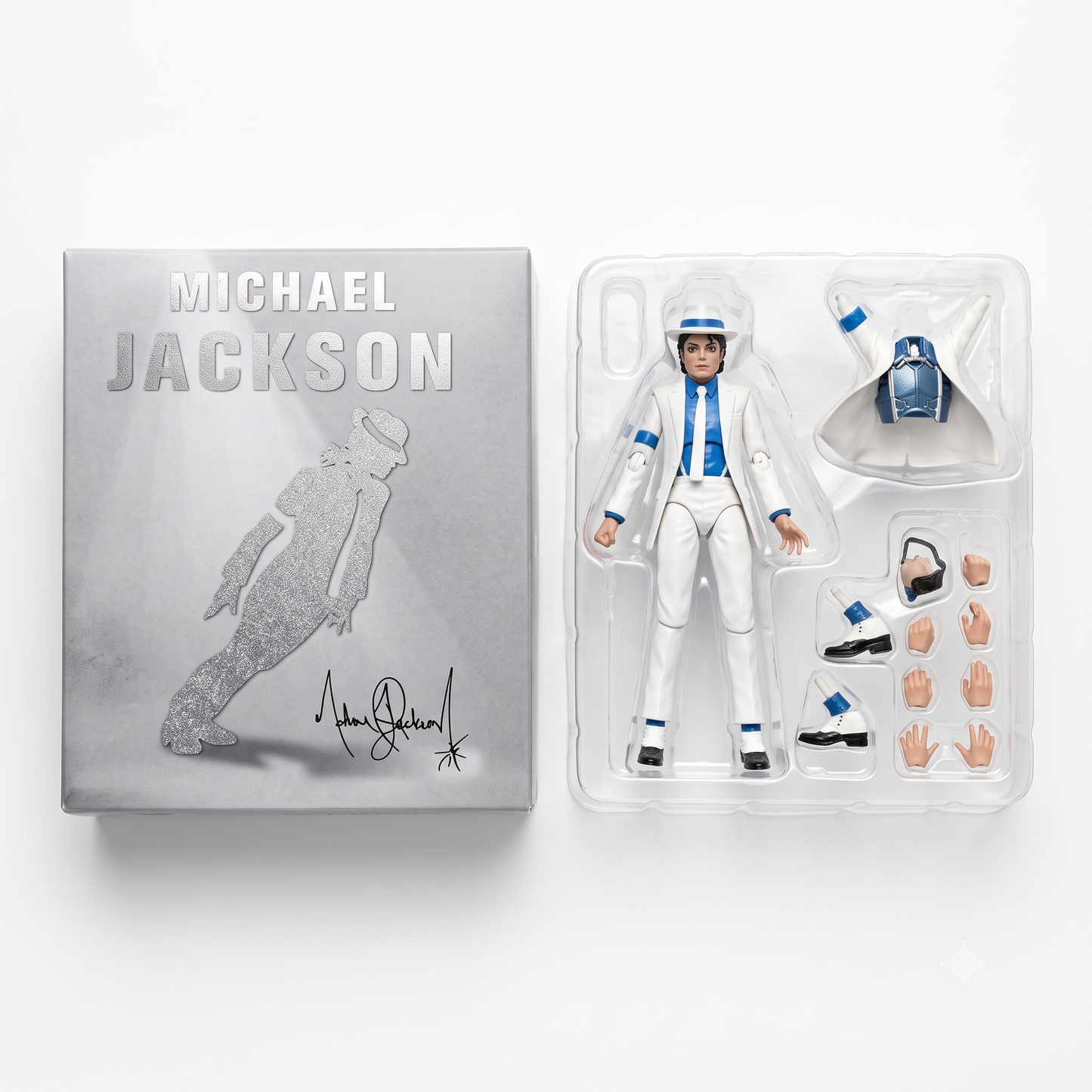 Michael Jackson Smooth Criminal Action Figure Set – Articulated Collector Edition