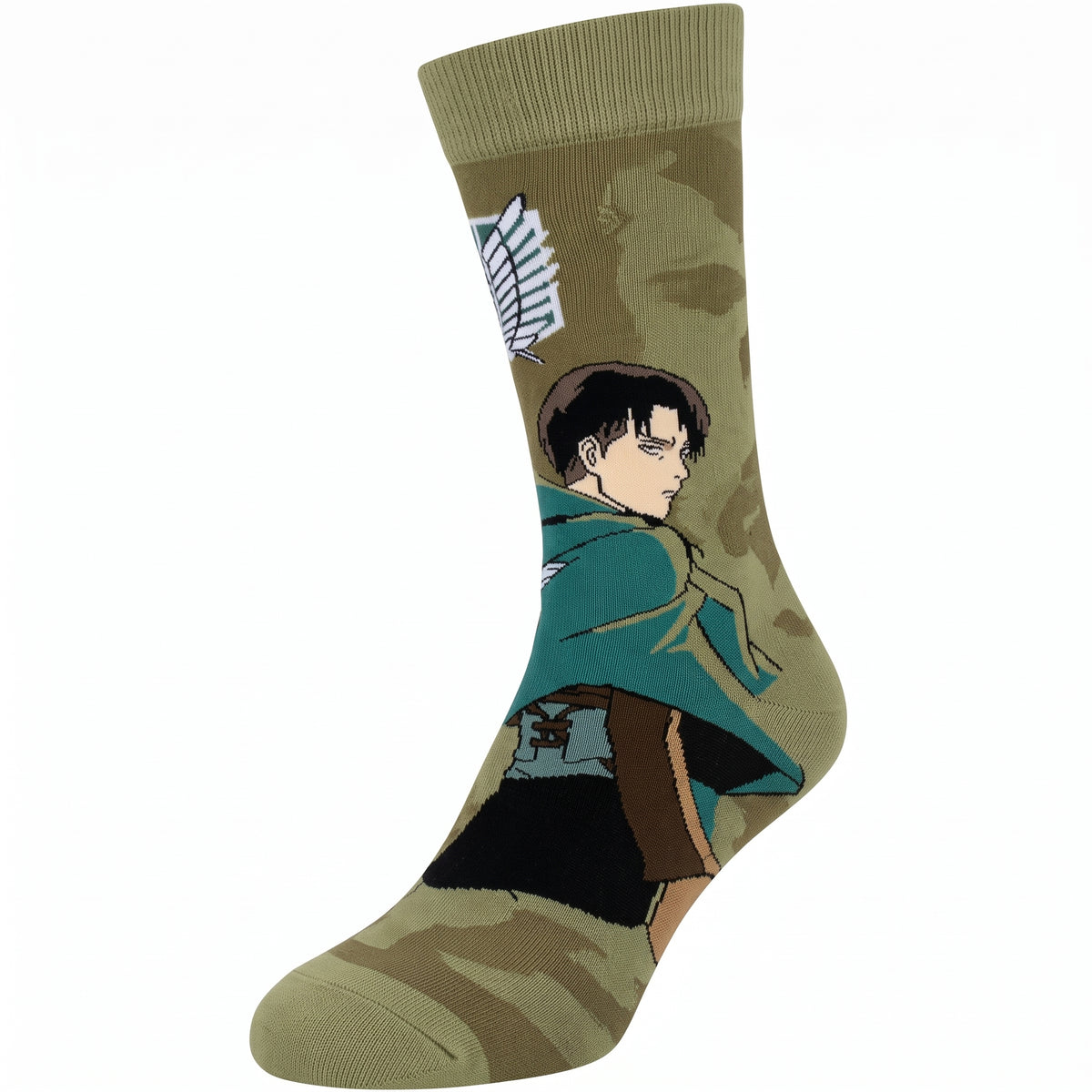 Attack on Titan Captain Levi Socks | Wings of Freedom Scout Crew Socks
